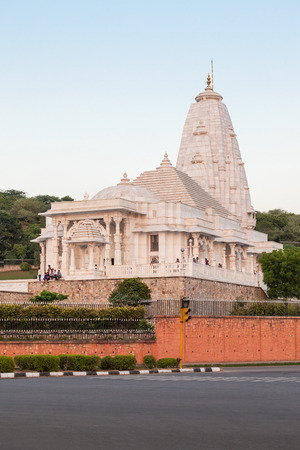 Birla Mandir (Laxmi Narayan) is a Hindu temple in Jaipur, Indiaのeditorial素材