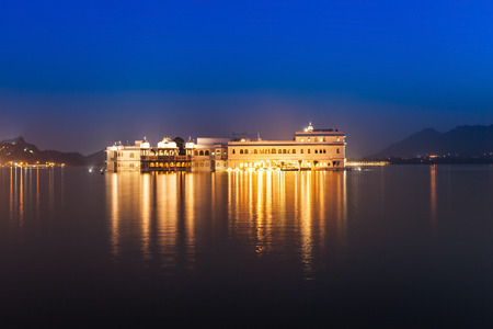 Jag Mandir on Pichola lake, Udaipur, Indiaのeditorial素材