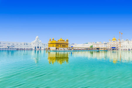 Golden Temple (Harmandir Sahib) in Amritsar, Punjab, Indiaのeditorial素材