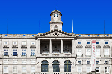 PORTO, PORTUGAL - JULY 02: The Palacio da Bolsa (Stock Exchange Palace) is a historical building on July 02, 2014 in Porto, Portugalのeditorial素材