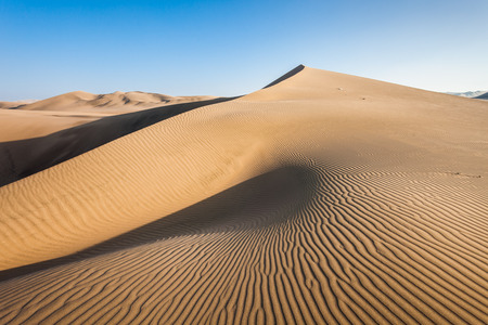 Huacachina desert dunes in Ica Region, Peruの写真素材