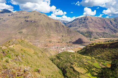 Pisac is a Peruvian village in the Sacred Valley.