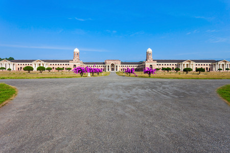 The Forest Research Institute is located at Dehradun in Uttarakhand state, Indiaのeditorial素材