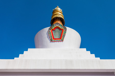 Do Drul Chorten is a buddhist stupa in Gangtok in the Indian state of Sikkimの写真素材