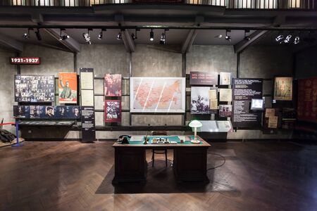 TBILISI, GEORGIA - SEPTEMBER 16, 2015: Georgian National Museum interior.のeditorial素材