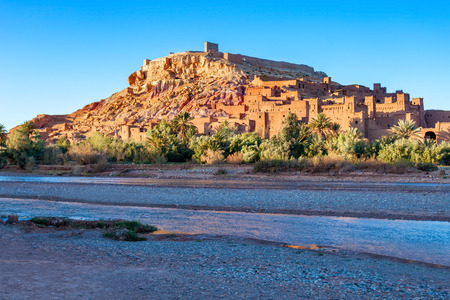 Ait Benhaddou is a ksar along the caravan route between the Sahara desert and Marrakech in Morocco. Ait Ben Haddou is one of the most popular places in Morocco.のeditorial素材