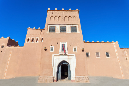 The Taourirt Kasbah in Ouarzazate in Morocco is one of the most impressive monuments in Morocco.のeditorial素材