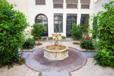 TANGIER, MOROCCO - MARCH 02, 2016: Tangier American Legation Institute for Moroccan Studies is a cultural center, museum and a research library. Tangier American Legation located in Tangier, Morocco.のeditorial素材