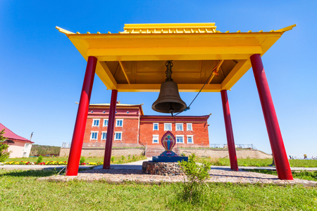 Datsan Rinpoche Bagsha in Ulan-Ude city of the Republic of Buryatia, Russiaの写真素材
