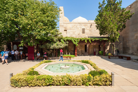 The Palace of the Shirvanshahs is a 15th-century palace built by the Shirvanshahs, located in the Old City of Baku, Azerbaijan.のeditorial素材