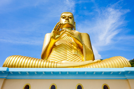 Golden Temple of Dambulla or Dambulla Cave Templeの写真素材