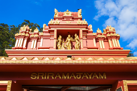 Seetha Amman Temple is a hindu temple in Nuwara Eliya. Seetha Amman Temple located on the place, where Sita was held captive by  
Ravana.のeditorial素材