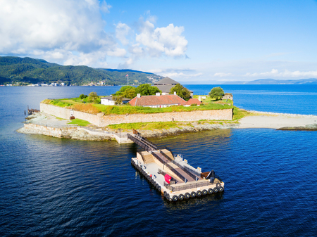 Munkholmen is an islet north of Trondheim, Norway. The islet has served as a place of execution, a monastery, a fortress, 
prison.のeditorial素材