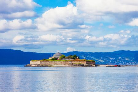 Munkholmen is an islet north of Trondheim, Norway. The islet has served as a place of execution, a monastery, a fortress, 
prison.の写真素材