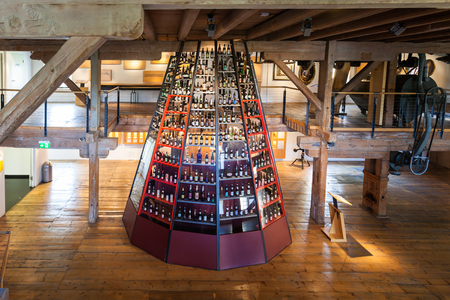 SALZBURG, AUSTRIA - MAY 18, 2017: Stiegl Brewery or Stiegl Brauwelt and museum in Salzburg, Austriaのeditorial素材