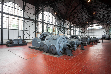 DORTMUND, GERMANY - JULY 04, 2018: Zeche Zollern is a decommissioned hard coal mine complex in the northwest of Dortmund city in Germanyのeditorial素材