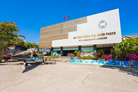 HO CHI MINH, VIETNAM - MARCH 08, 2018: The War Remnants Museum is a war museum in District 3 in Ho Chi Minh City or Saigon in Vietnamのeditorial素材