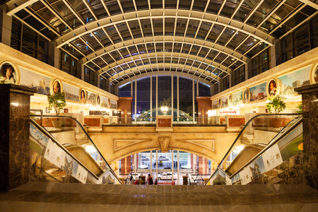BANGALORE, INDIA - MARCH 28, 2012: UB City Mall is a first luxury mall in Bangalore, Indiaのeditorial素材