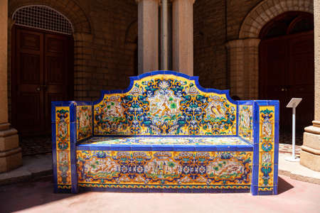 BANGALORE, INDIA - MARCH 28, 2012: Bangalore Palace is a british style palace located in Bangalore city in Karnataka, Indiaのeditorial素材