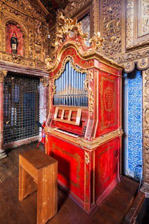 AVEIRO, PORTUGAL - JULY 02, 2014: Monastery of Jesus or Santa Joana Museum in Aveiro city, Portugalのeditorial素材