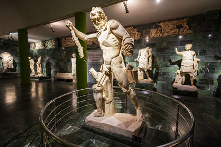 ANTALYA, TURKEY - SEPTEMBER 14, 2014: Antalya Archeological Museum is one of Turkey's largest...