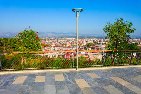 Turkish Flag Monument viewpoint in Manavgat city in Antalya region in Turkey