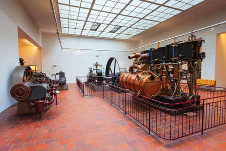 Munich, Germany - July 07, 2021: Deutsches Museum or German Museum of Masterpieces of Science and Technology in Munich, Germanyのeditorial素材