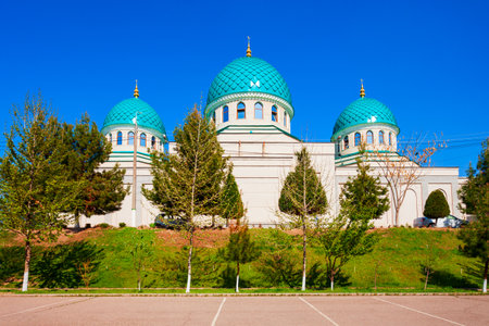 Khoja Ahror Valiy Mosque is a mosque in Tashkent city, Uzbekistan. Also known as the Jama or Dzhuma Mosque.の写真素材