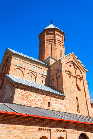 Akhali Shuamta or New Shuamta Monastery complex in Kakheti. Kakheti is a region in eastern Georgia with Telavi as its capital.の写真素材