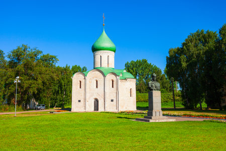Saviors Cathedral in Pereslavl Zalessky or Pereslavl-Zalessky, Golden Ring of Russiaの写真素材