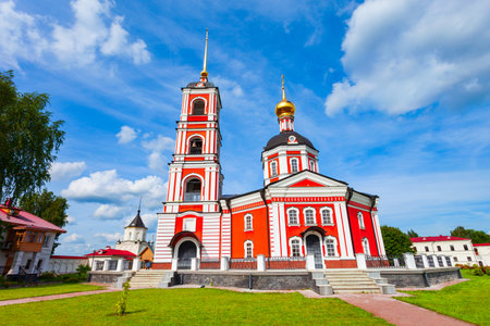 The Varnitsky Trinity Monastery of St. Sergius in Rostov Veliky in Yaroslavl Oblast, Golden Ring of...