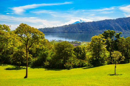 Bali Botanic Garden or Kebun Raya Bedugul is the largest botanic garden in Bali island and Indonesiaの写真素材