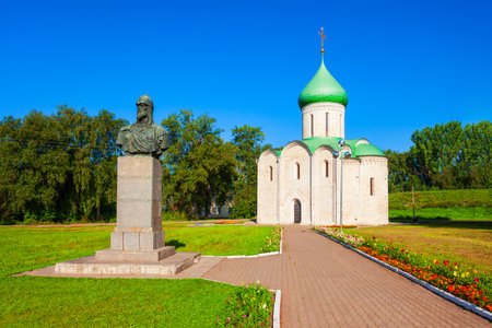 Saviors Cathedral in Pereslavl Zalessky or Pereslavl-Zalessky, Golden Ring of Russiaのeditorial素材