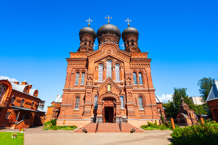 Svyato Vvedensky female monastery of the Russian Orthodox Church in the center of Ivanovo city, Golden Ring of Russiaのeditorial素材