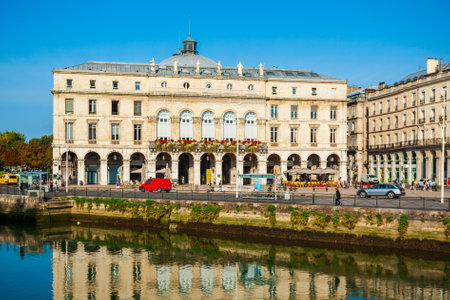 Bayonne Mairie or City Hall in Bayonne town in Franceのeditorial素材