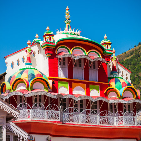 Raja Rupi Palace in Kullu town, Himachal Pradesh state in Indiaのeditorial素材