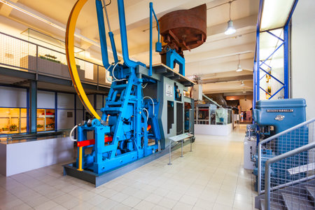 Munich, Germany - July 07, 2021: Deutsches Museum or German Museum of Masterpieces of Science and Technology in Munich, Germanyのeditorial素材