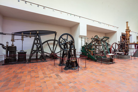 Munich, Germany - July 07, 2021: Deutsches Museum or German Museum of Masterpieces of Science and Technology in Munich, Germanyのeditorial素材
