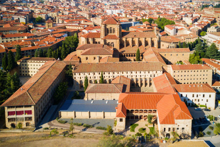 Convento de San Esteban is a Dominican monastery situated in the Plaza del Concilio de Trento (Council of Trent) in Salamanca, Spainの写真素材