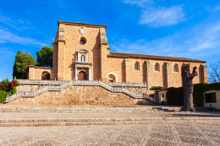 Granada Charterhouse or Monastery of Our Lady of the Assumption The Carthage or Monasterio de Nuestra Senora de la Asuncion La Cartuja in Granada, Spainの写真素材