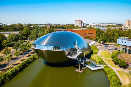 BREMEN, GERMANY - JULY 06, 2018: The Universum Bremen is a science museum in Bremen city, Germanyの写真素材