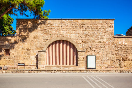 Archaeological Museum in Side in Antalya region on the southern Mediterranean coast of Turkeyの写真素材