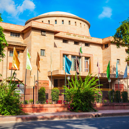 The National Museum in New Delhi is one of the largest museums in India.の写真素材