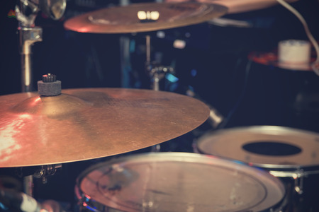 drum set close up