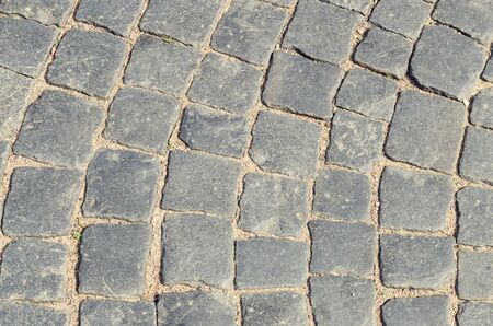 Circular element of old pavement