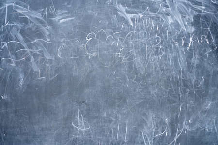 The black old schoolboard textureの写真素材
