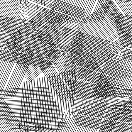 abstract black and white grunge background texture for your design.Seamless pattern of abstract background. Hand drawn fashion illustration isolated on white background. print desiのイラスト素材