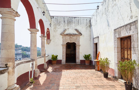 The Pueblo Magico of Taxco, Guerrero, which rose to prominence in the 18th century, is one of Mexicos most scenic townsの写真素材