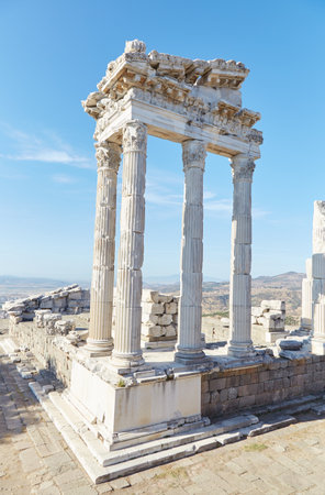 The Trajaneum at Pergamon Built for Emperor Trajan
