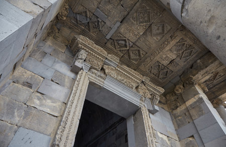 Armenias Garni Temple, the only surviving Greco-Roman colonnaded structure within the former Soviet...